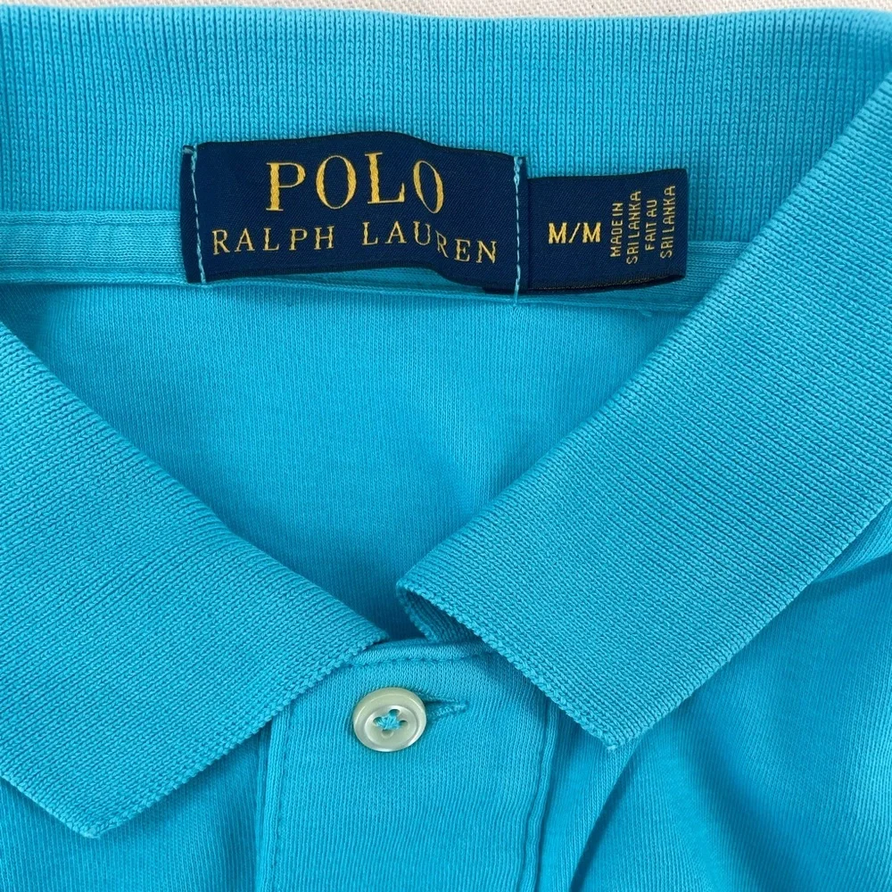 Polo by Ralph Lauren Men’s Turquoise Polo Shirt